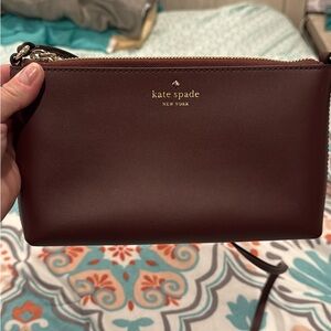 KATE SPADE burgundy convertible crossbody! NWOT.